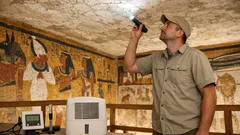 Hrobka Tutanchamona má problém se stropem: co ukázaly nové 3D modely a proč hrozí poškození