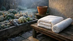 První mrazíky na zahradě: rychlý plán, jak zachránit citlivé rostliny přes noc