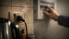 Cítíte spáleninu ze zásuvky? Co udělat hned a čemu se vyhnout