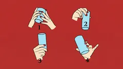 Test osobnosti: zjistěte o sobě víc podle toho, jak držíte sklenici