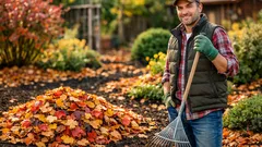 Opadané listí není odpad: jak z něj udělat mulč, který ochrání půdu přes zimu