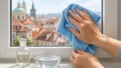 Glycerin na okna: jednoduchý trik, jak mít lesk bez šmouh a map