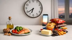 Cirkadiánní rytmus a tuky: proč vás některé večeře budí a jiné uklidní