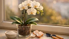 Hnojivo z vaječných skořápek pro orchideje: jednoduchý postup a bezpečné dávkování