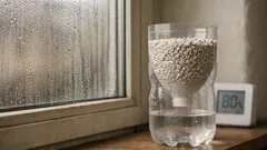 Vlhkost v bytě: jak ji změřit a srazit pod 60 % bez drahých přístrojů